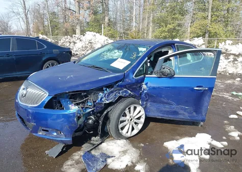 2013 Buick Verano Leather Group from USA, damaged, VIN 1G4PS5SK7D4178261